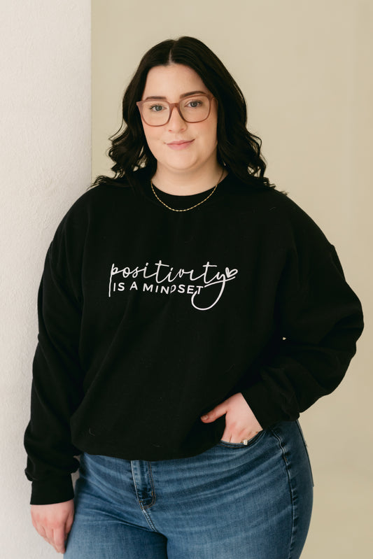 Women's Positivity Is A Mindset Crewneck