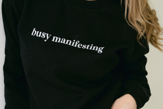 Women's Busy Manifesting Hoodie